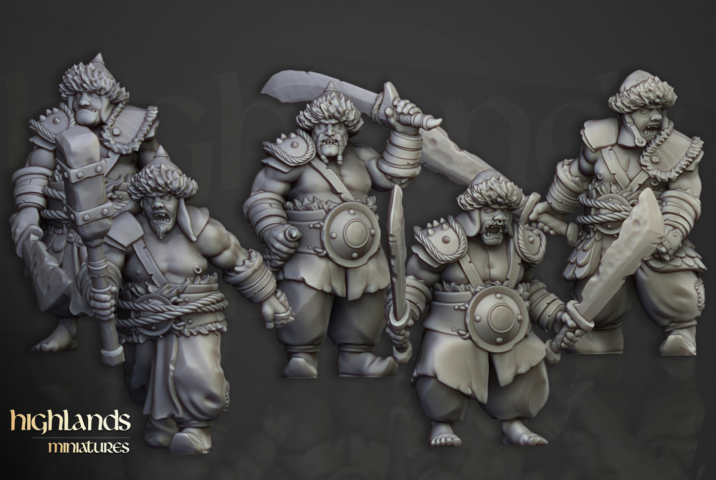 28mm Khazarian Warriors - Kislev Empire