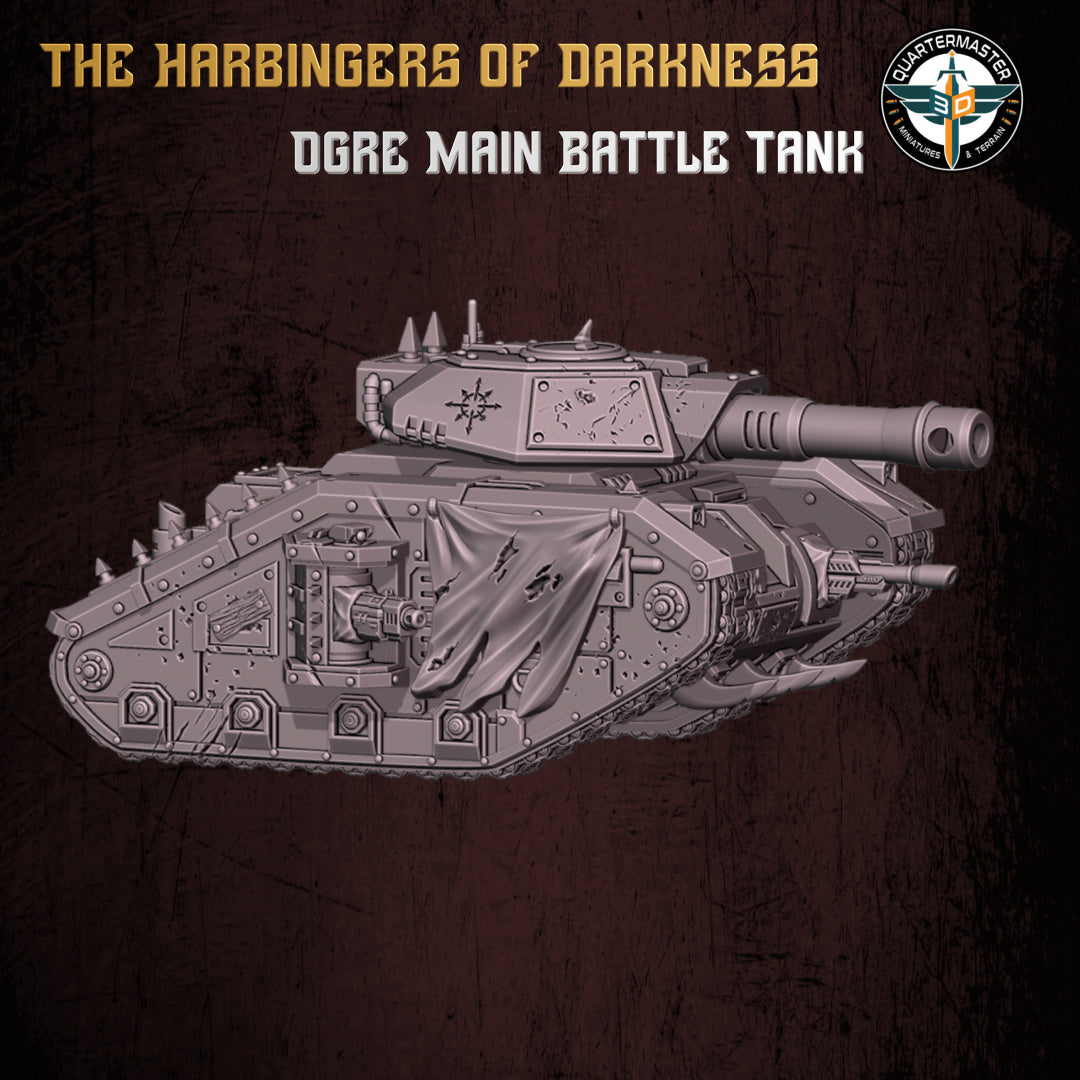 RENEGADE OGRE BATTLE TANK – Proxy Wargaming Aus