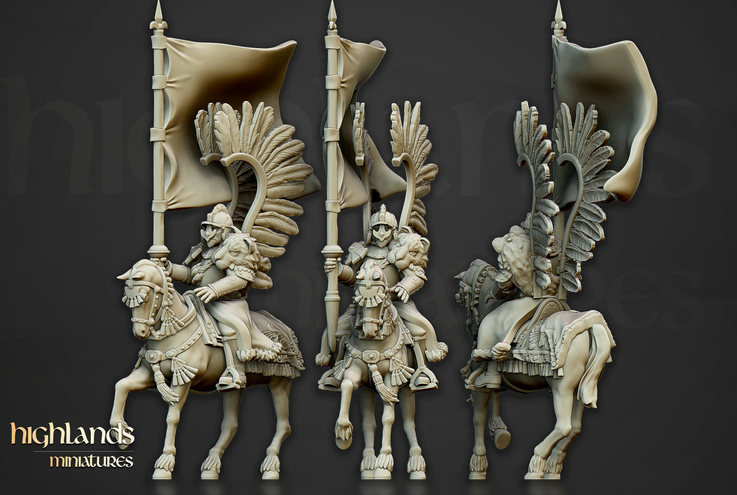 28mm Winged Hussars of Volhynia with Lances - Kislev Empire
