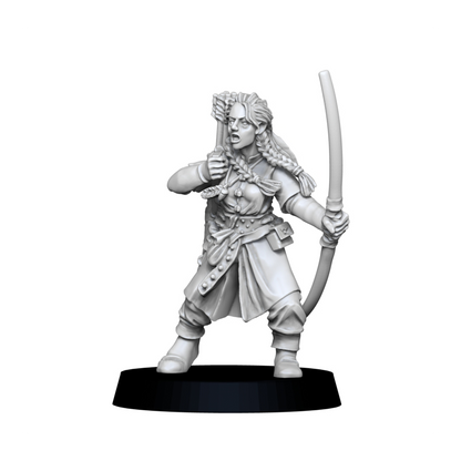 28mm She-Bears Warriors