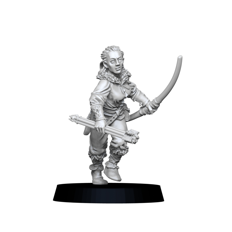 28mm She-Bears Warriors