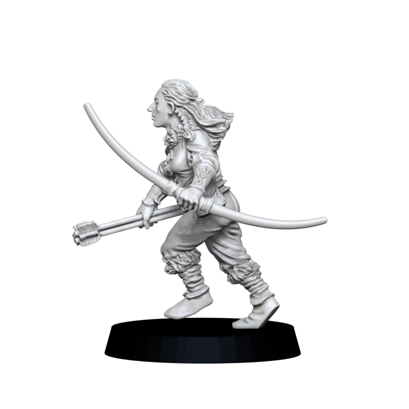 28mm She-Bears Warriors