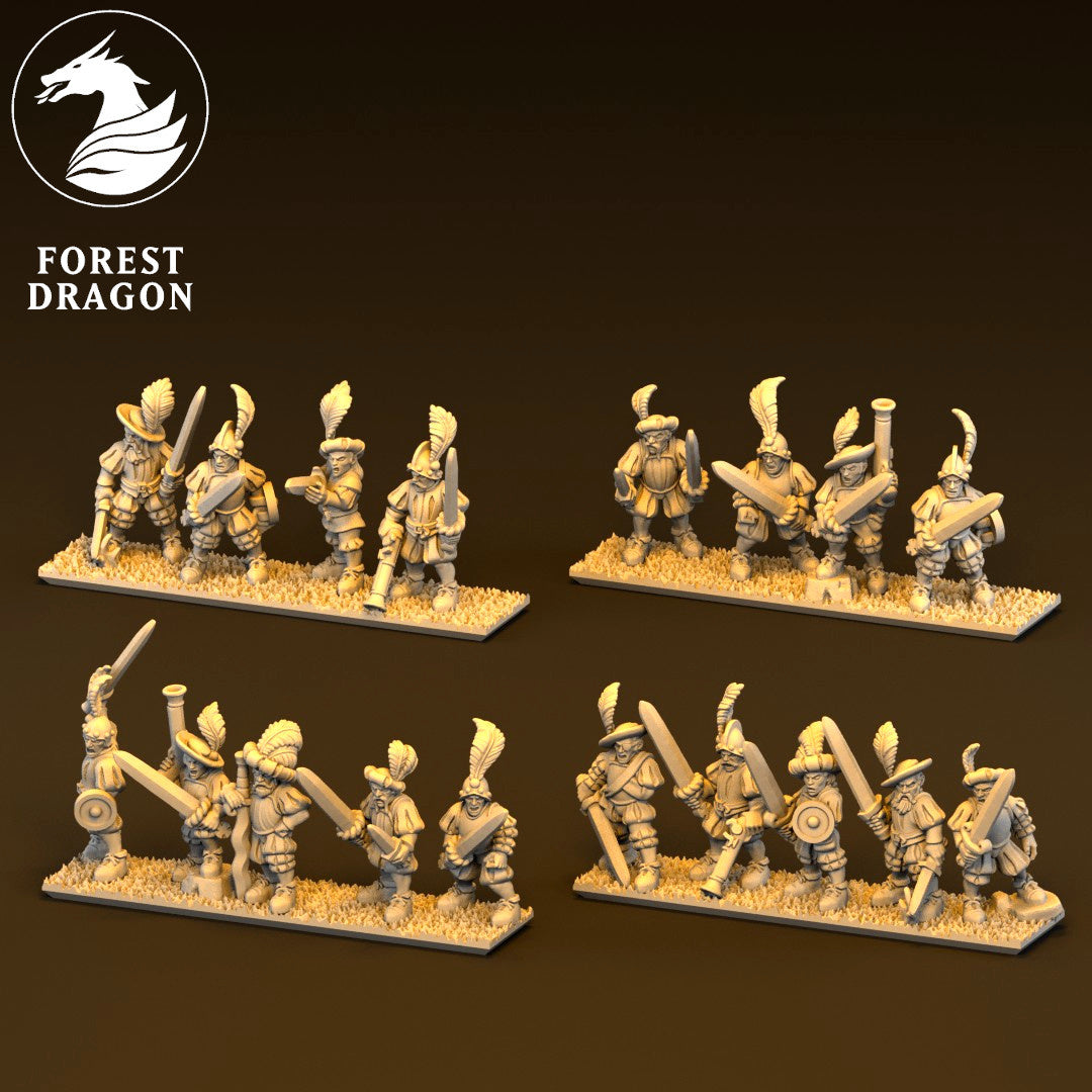 Imperial Empire - 10mm Skirmisher Regiment