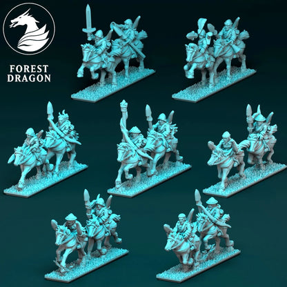 Chivalric - 10mm Mounted Squire Regiment