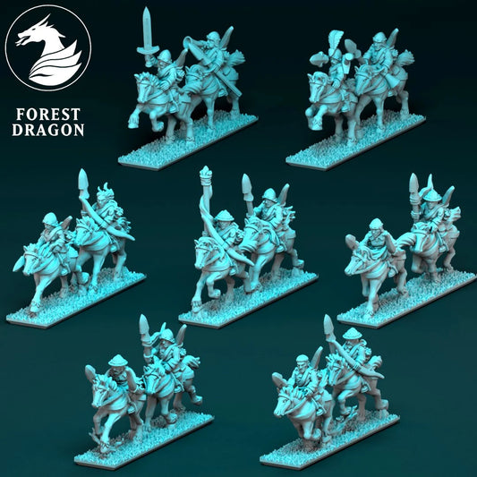 Chivalric - 10mm Mounted Squire Regiment