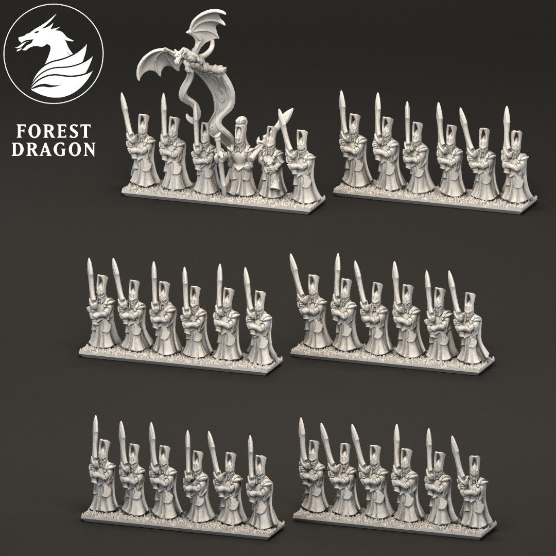 Aurethil Court - 10mm Sword Infantry
