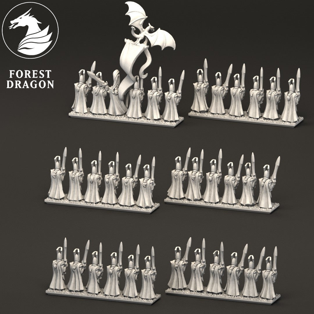 Aurethil Court - 10mm Sword Infantry