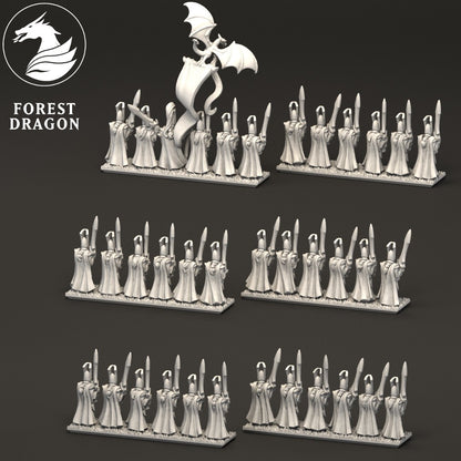 Aurethil Court - 10mm Sword Infantry
