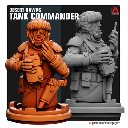 28mm Desert Hawks Tank Commander