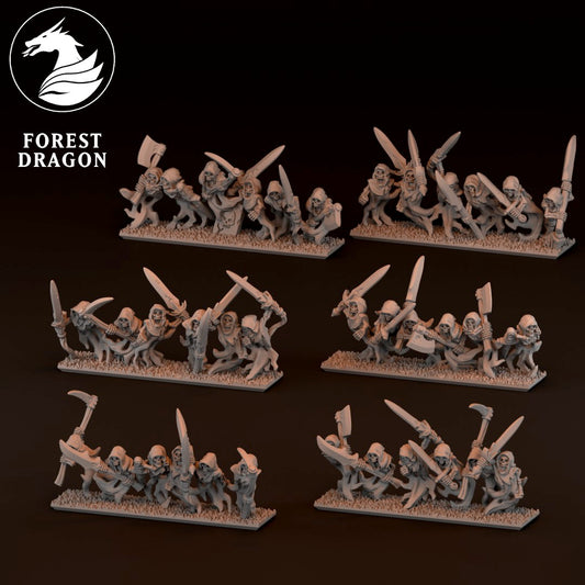 Vampire Lords - 10mm Vengeful Spirit Regiment