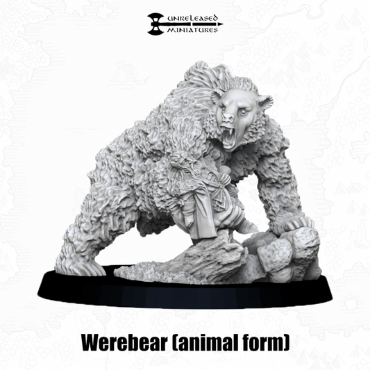 28mm Werebear (animal form)