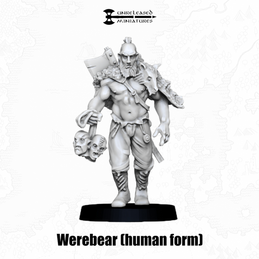 28mm Werebear (human form)