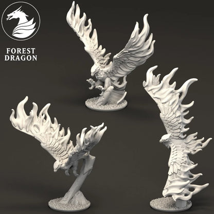 Aurethil Court - 10mm Eagles & Phoenixes
