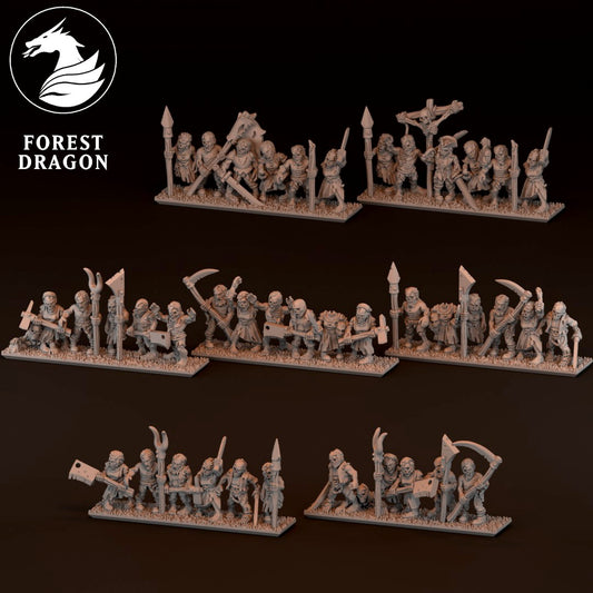 Vampire Lords - 10mm Zombie Regiment