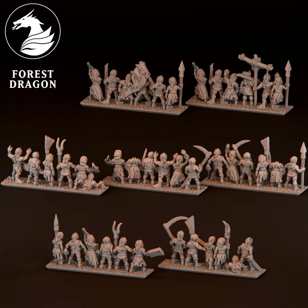 Vampire Lords - 10mm Zombie Regiment