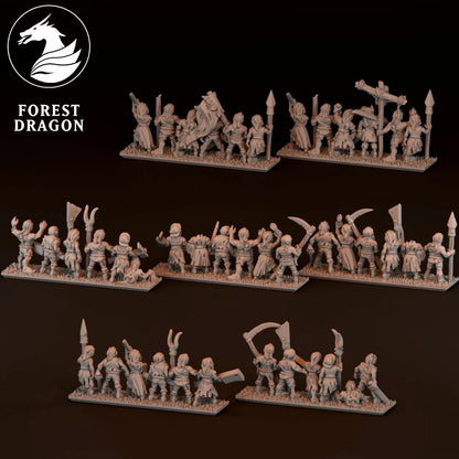 Vampire Lords - 10mm Zombie Regiment