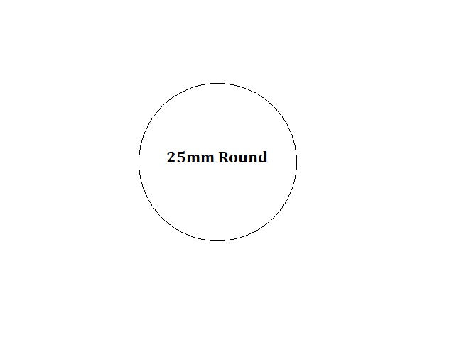 25mm Round