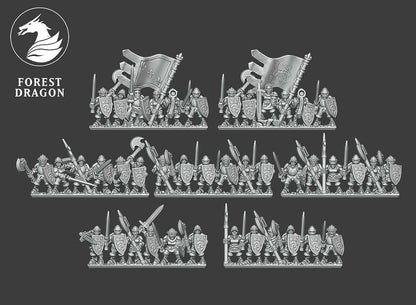Chivalric - 10mm Household Guard Regiment