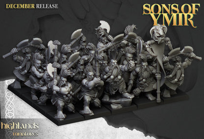 28mm Death seekers - Sons of Ymir