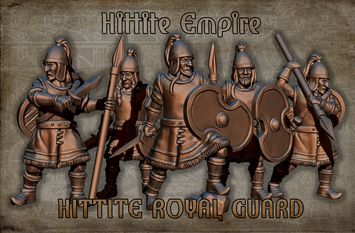 15mm Hittite Royal Guard