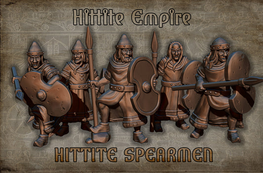 15mm Hittite Spearmen
