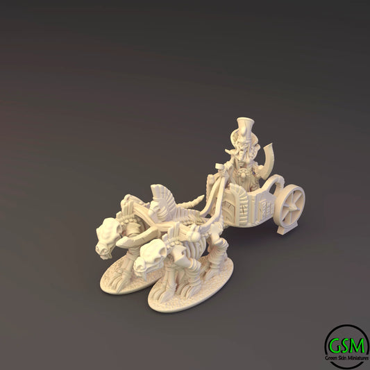 King of Sands - 10mm Hero on Chariot