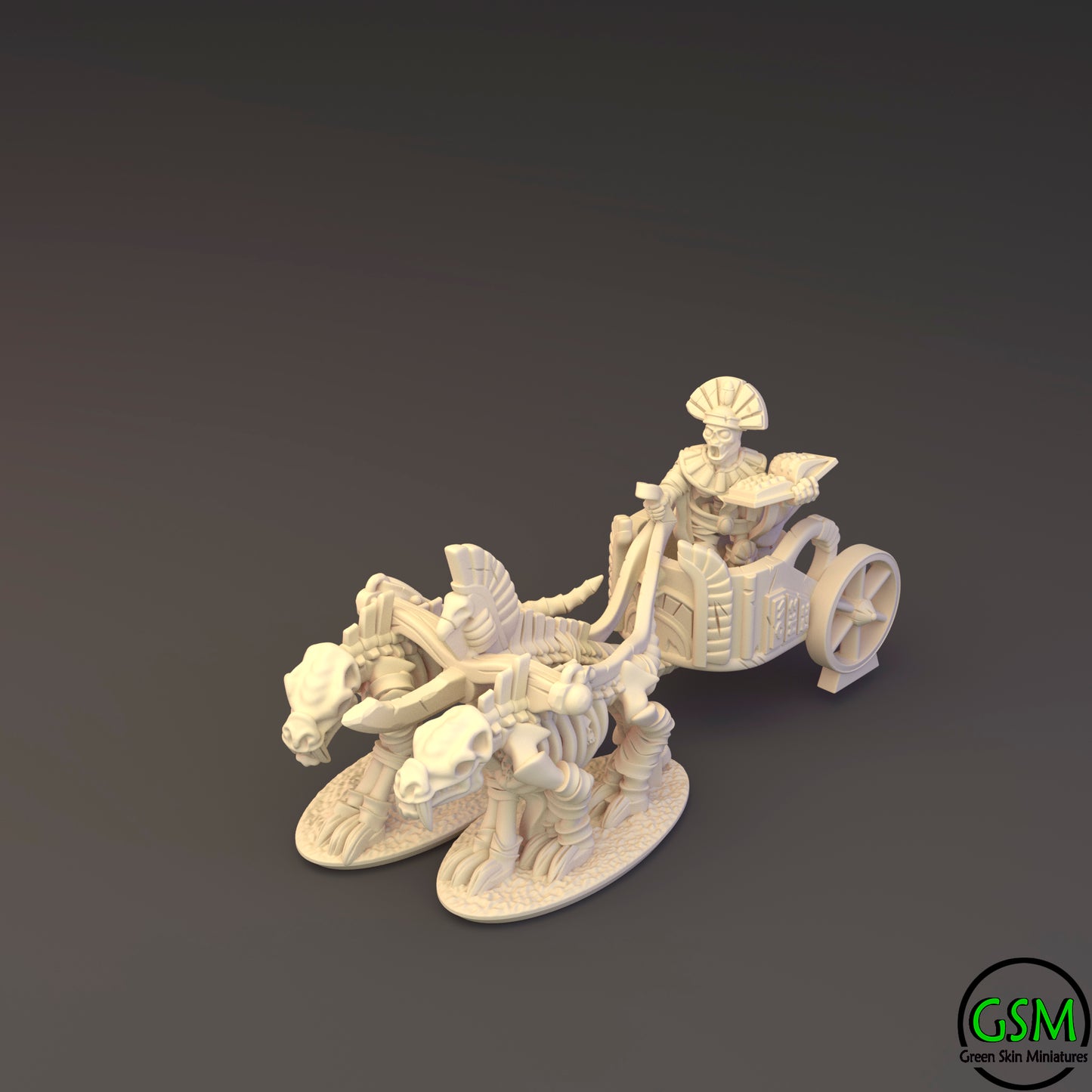 King of Sands - 10mm Priest on chariot
