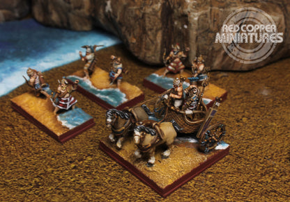 15mm Sea Peoples Chariots