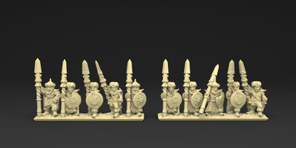 Araby - 10mm Spearmen Regiment