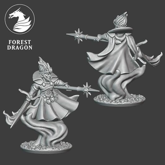 Noble Elves - 10mm Mage