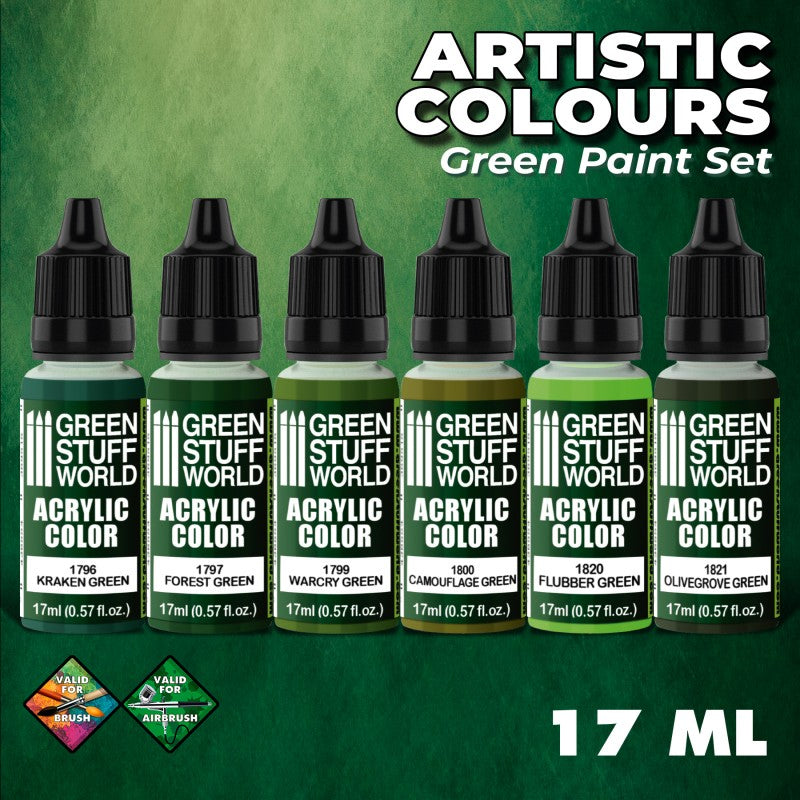 Paint Set - Green