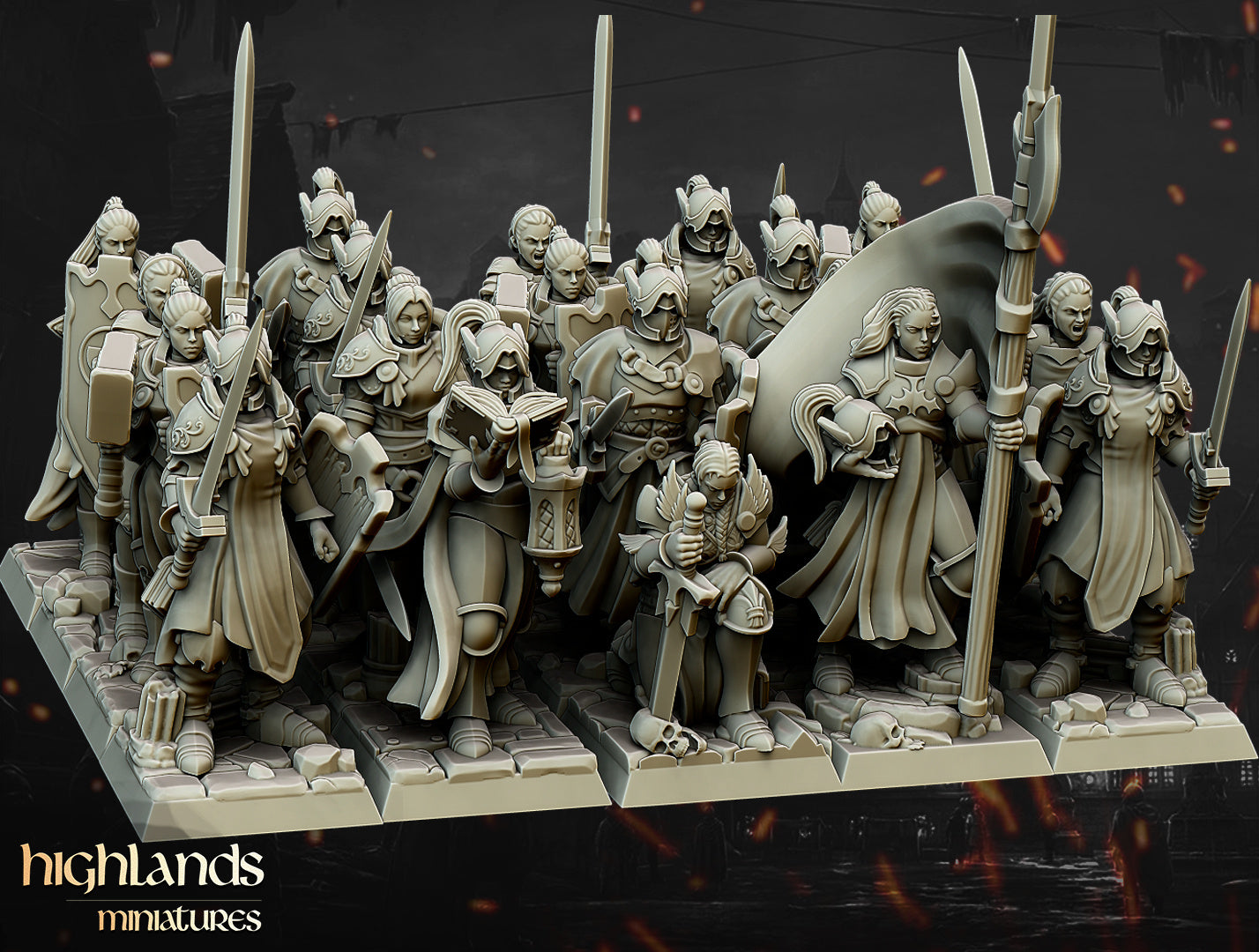 28mm Warriors of the Lady - Gallia