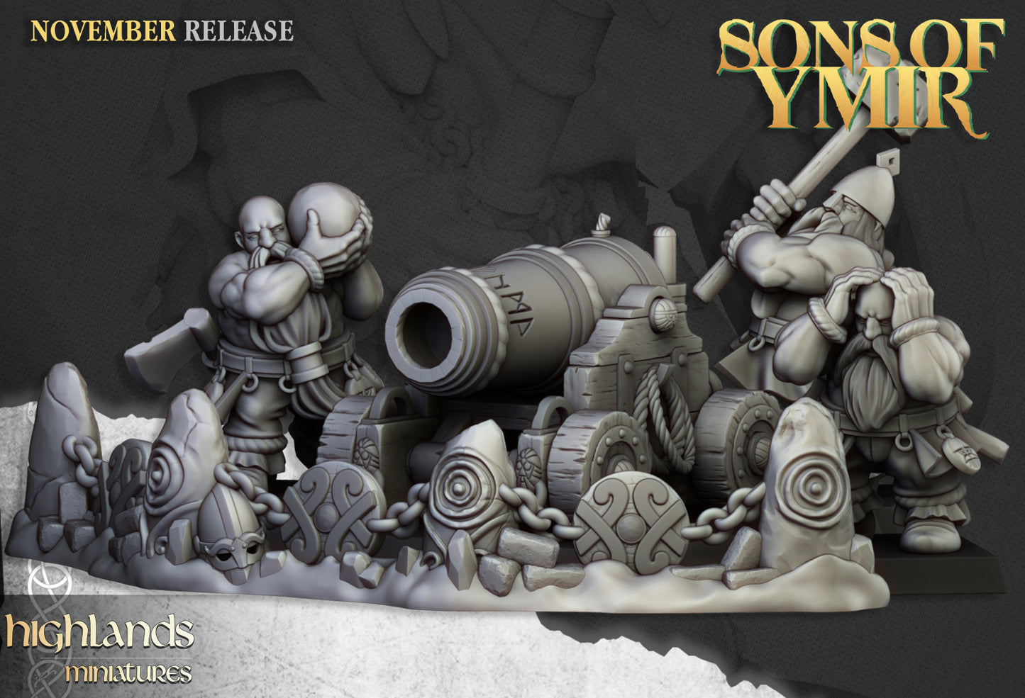 28mm Cannon - Sons of Ymir