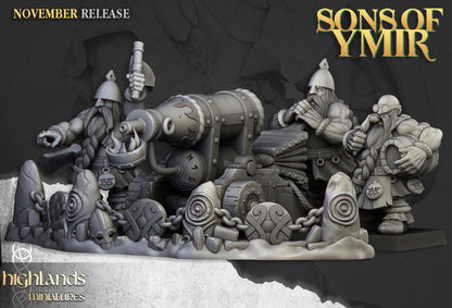 28mm Flame Cannon - Sons of Ymir