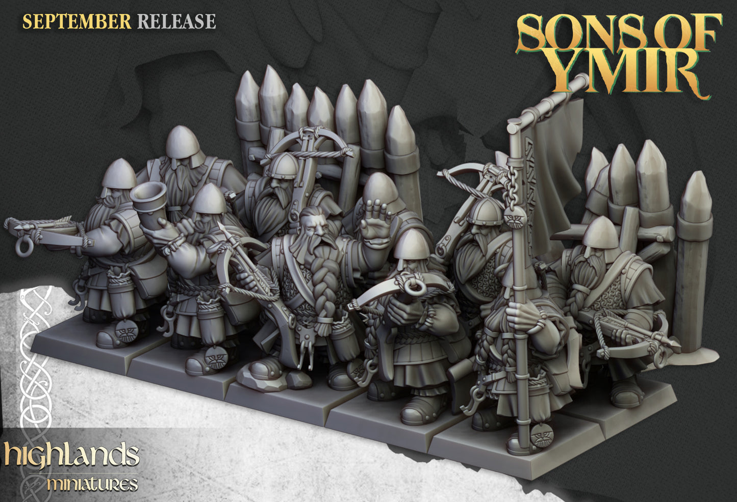 28mm Crossbowmen - Sons of Ymir