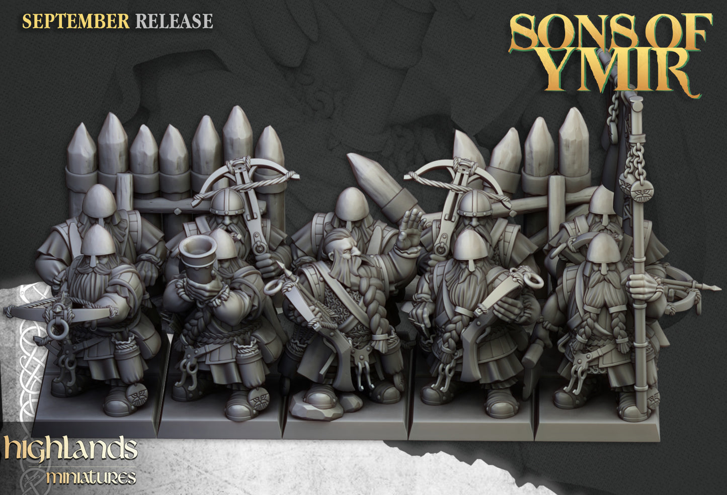 28mm Crossbowmen - Sons of Ymir