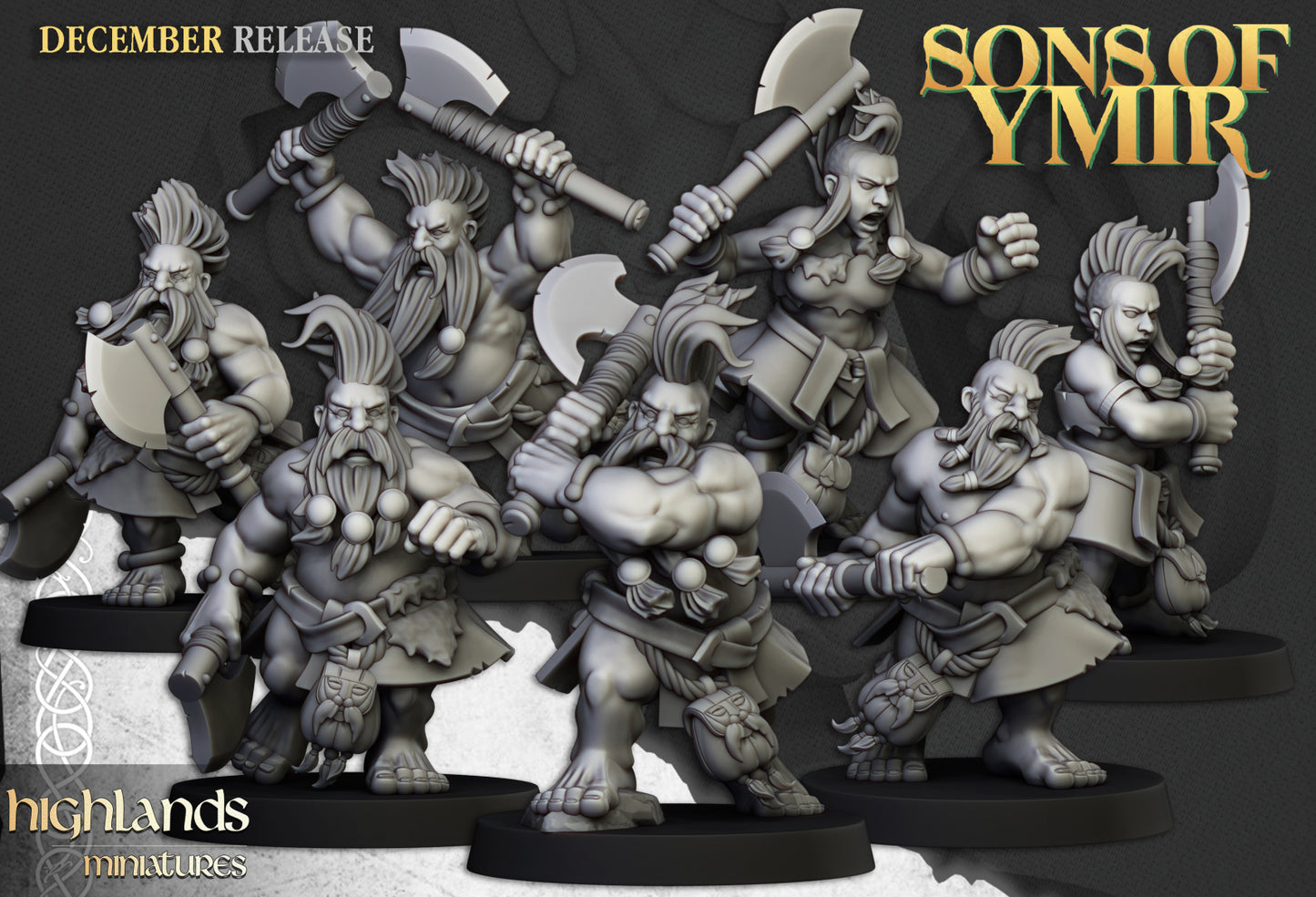 28mm Death seekers - Sons of Ymir