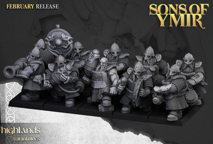 28mm Firespitters - Sons of Ymir