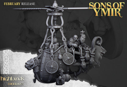 28mm Gyrocopter Bomber - Sons of Ymir