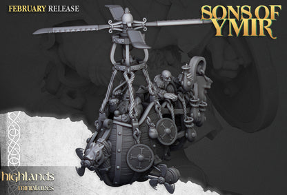 28mm Gyrocopter Bomber - Sons of Ymir
