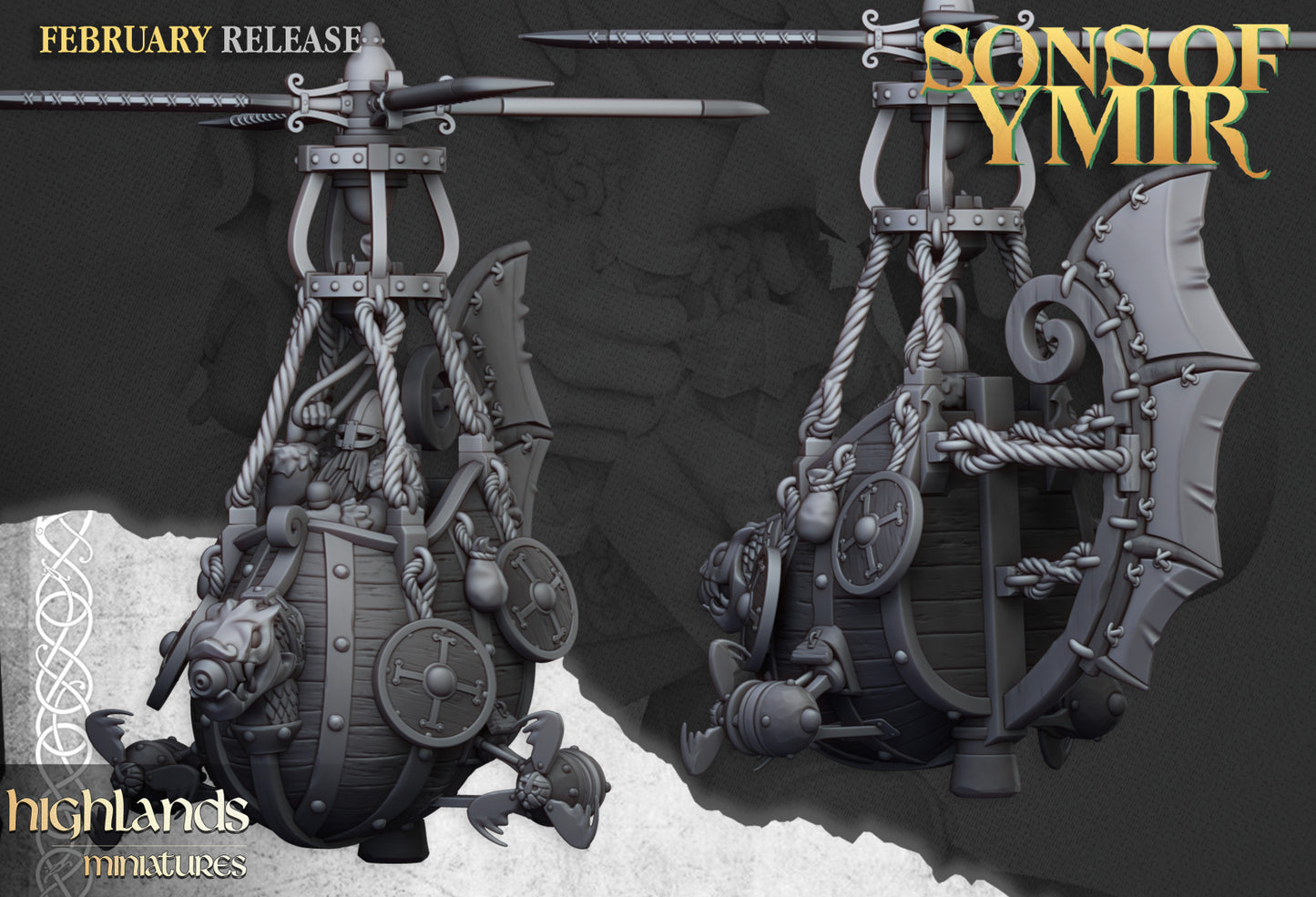 28mm Gyrocopter - Sons of Ymir
