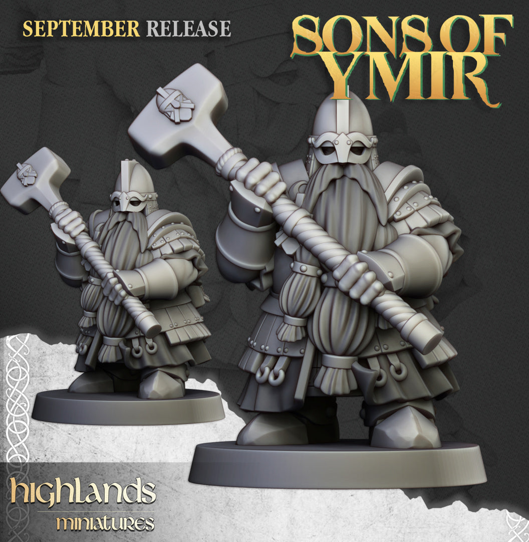 28mm Kings Guard - Sons of Ymir