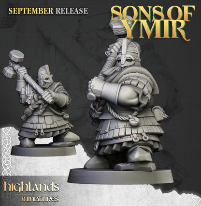 28mm Kings Guard - Sons of Ymir