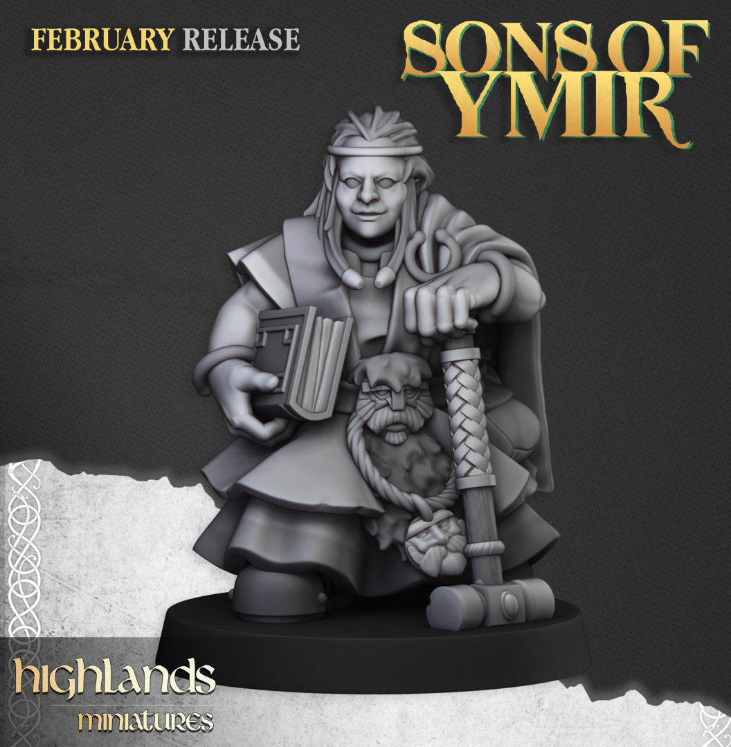 28mm Runepriest - Sons of Ymir