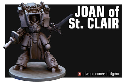 28mm Joan of St. Clair