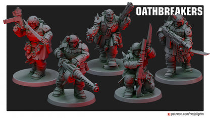 28mm Oathbreaker Squad