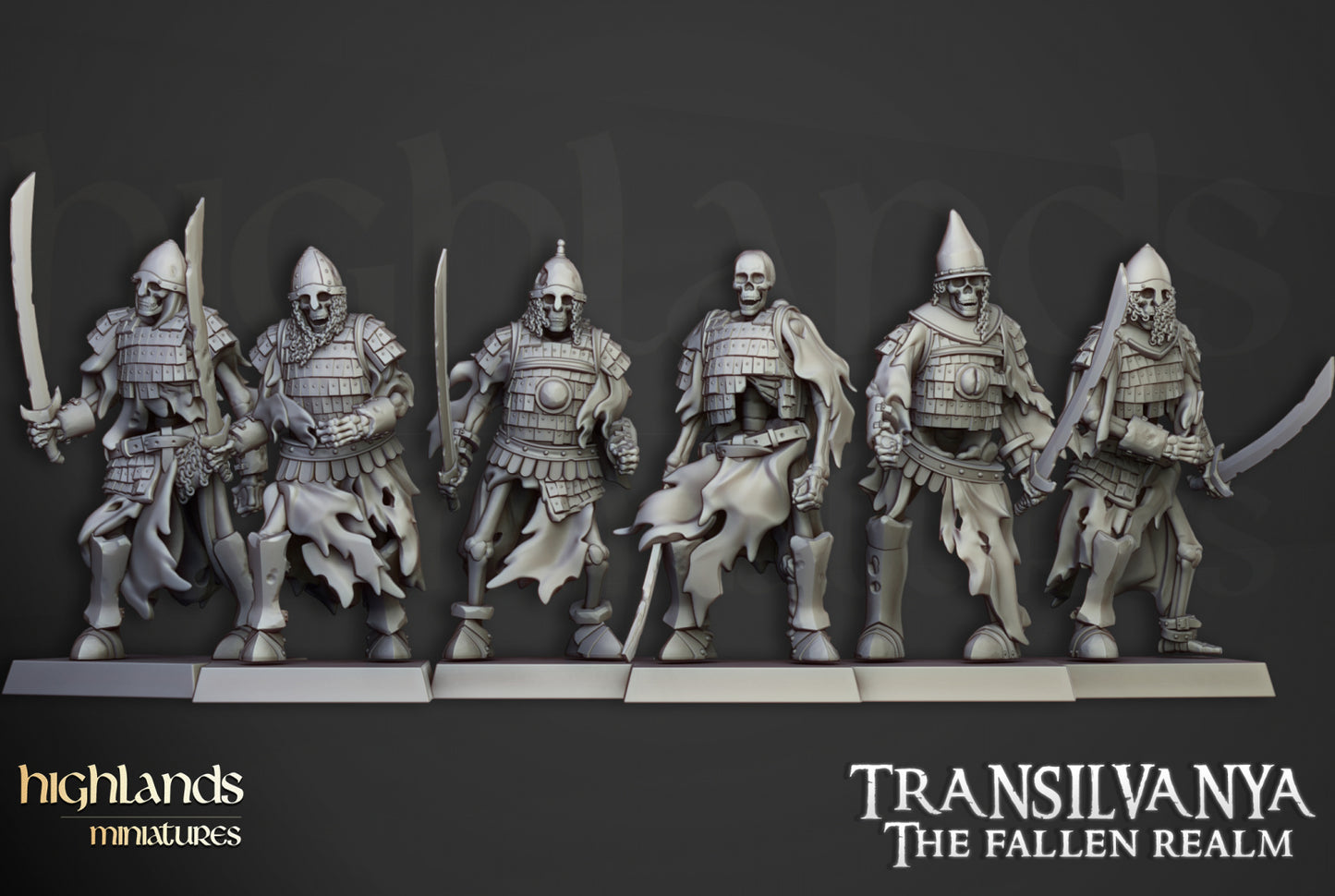 28mm Skeleton Boyar Guard - Transilvanya