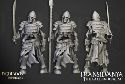 28mm Skeleton Boyar Guard - Transilvanya